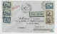 INDOCHINE 10C+1CX2+4C+15CX2 LETTRE COVER AVION SAIGON COMMERCE 11.3.1938 COCHINCHINE POUR GENEVE - Covers & Documents