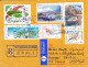 Iran Registered Cover Sent Air Mail To China Motahhari-Shiraz 28-3-2002 With More Topic Stamps - Iran