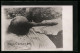 AK Englische Gasbombe  - Oorlog 1914-18
