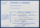 OBJET AVEC ATTESTATION DE DISTRIBUTION + Attestation De Distribution Lettre Liberté De Gandon N°2181, 2407 & 2395 Rare - 1982-1990 Libertà Di Gandon