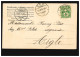 Schweiz Kinder-AK Mädchen Mit Blauer Kappe Korb, BEX 16.8.1904 Nach AIGLE 16.6. - Autres & Non Classés