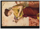 Künstler-AK Godward:Blumenmädchen, Gelaufen Mit Zensur Um 1917 - Unclassified