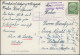 Landpost-Stempel Ritzing über SIMBACH (INN) 31.12.1958 Auf AK Heilige - Autres & Non Classés