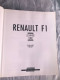 Delcampe - Renault F1 Les Années Turbo De Jean - Louis MONCET - Editeur : Albin Michel - Sport