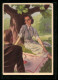 AK Herr Und Dame Sitzen Unter Einem Baum, Reklame Für Indanthren  - Werbepostkarten
