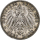 Etats Allemands, WURTTEMBERG, Wilhelm II, 3 Mark, 1909, Stuttgart, Argent, TTB+ - Other & Unclassified