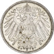 Empire Allemand, Wilhelm II, Mark, 1915, Karlsruhe, Argent, TTB+, KM:14 - 1 Mark