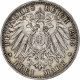 Etats Allemands, BADEN, Frederick II, 3 Mark, 1909, Berlin, Argent, TTB, KM:280 - Altri & Non Classificati