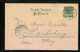 Lithographie Herford, Kaiserliches Postamt, Kriegerdenkmal Und Bürger-Verein  - Herford