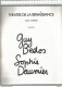Old Newspaper / French Comic Star Program / Programme Guy BEDOS Sophie DAUMIER Théâtre Renaissance - Programs