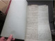 Old Manuscript With Signatures Neusatz Novi Sad Ujvidek 1854 - Historical Documents
