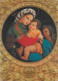 Art - Peinture Religieuse - Madonna Of The Chair - CPM - Voir Scans Recto-Verso - Pinturas, Vidrieras Y Estatuas