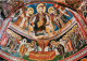 Art - Peinture Religieuse - Meteora - Couvent De Metamorphose - Mère De Dieu - La Divine Liturgie - Fresque Dans L'Absid - Pinturas, Vidrieras Y Estatuas