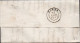 B2 - LETTERA PREFILATELICA DA FIRENZE A SIENA 1845 - 1. ...-1850 Prephilately