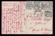 DDFF 657 -- Carte Fantaisie TP Armoiries T4R SERAING 1911 Vers T1L MARCHE LES DAMES (COBA 30 EUR S/TP Détaché) - 1893-1907 Armarios