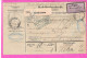 Bulletin De Transport Chemin De Fer Eydtkuhnen Tchernychevskoïe Mulhouse Mülhausen Germany Russia 1897 - Ferrocarril