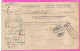 Bulletin De Transport Chemin De Fer Eydtkuhnen Tchernychevskoïe Mulhouse Mülhausen Germany Russia 1897 - Spoorweg