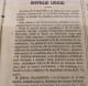 1859 SAONE ET LOIRE REVUE D'AUTUN N° 3 Première Année - Four A Chaux De SAINT DENIS - CONSCRITS - NOUVELLES LOCALES - Sin Clasificación