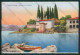 Verona Garda Punta San Vigilio Lago Di Garda Barca Cartolina ZC5843 - Verona