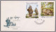 Elephant, Elephants, Mammals, Wild Animal Laos FDC 1982 - Elefanti