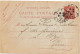 PP15 - FRANCE CP SEMEUSE LIGNEE 10c REPIQUAGE J.DRAPIER & DUBOIS VOYAGEE - Overprinter Postcards (before 1995)