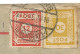 Germany Soviet Zone Dresden Registered CV Freiberg 21dec1945 To Hagen With Pf.12 Perf + Pf.30 IMPERFORATED - Lettres & Documents