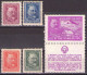 Yugoslavia 1948 Lovrenc Kosir, Mi 552-555 + 556zf - MNH**VF - Nuovi