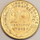 France - 20 Centimes 1989, KM# 930 (#4275) - 20 Centimes