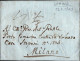 B10 - LETTERA  PREFILATELICA DA GENOVA A MILANO 1800 - 1. ...-1850 Prephilately