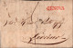 B11 - LETTERA  PREFILATELICA DA GENOVA A LIVORNO 1835 - ...-1850 Préphilatélie