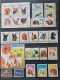 Delcampe - Collection De Timbres Sur Le Thème Des Animaux. - Collections (sans Albums)