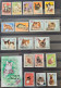 Delcampe - Collection De Timbres Sur Le Thème Des Animaux. - Collections (sans Albums)