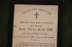 Delcampe - Image Mortuaire 1907 Monsieur René Bon Valogne -  Doodsprentje Bidprentje -  Croix Pensée Colombe - Obituary Notices