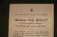 Delcampe - Image Mortuaire 1911 Monsieur Paul Quillet  Alleaume -  Doodsprentje Bidprentje -  Croix Palmes Patience - Avvisi Di Necrologio