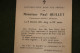 Delcampe - Image Mortuaire 1911 Monsieur Paul Quillet  Alleaume -  Doodsprentje Bidprentje -  Croix Palmes Patience - Esquela