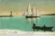 3510 - Suisse -  LAC LEMAN   :  BATEAU 3 MATS Et BARQUE De PECHEURS   1904 - Autres & Non Classés