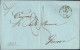 B14 - LETTERA DA GENOVA 1853 - ...-1850 Préphilatélie
