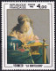 Timbre-poste Gommé Dentelé Neuf** - Série Artistique VERMEER LA DENTELLIÈRE - N° 2231 (Yvert Et Tellier) - France 1982 - Nuevos