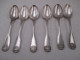 Delcampe - 6 Petites Cuillères Poinçon Christophle  Bon état Poids 170 Gr - Silverware