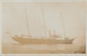 CPA / MARINE DE GUERRE / CARTE PHOTO / YACHT ALEXANDRA  / AU VERSO Cliché E.POUTEAU - Guerra