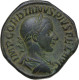 Gordian III, Æ Sestertius, Rome Mint: P M TR P II COS P P, S C - Gordian, Veiled And Togate, Standing. - L'Anarchie Militaire (235 à 284)