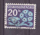 Tschechoslowakei Portomarke Michel Nr. 93 Gestempelt (1,2,3,4,5) - Postage Due