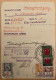 Beleg Eidg. Fremdenpolizei Inkl. Fiskalmarken (2 Seiten) - Revenue Stamps Switzerland - Fiscaux