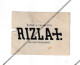 Chromo Publicitaire " RIZLA" Papier à Cigarettes - Coureur Cycliste Jean BRANKART - Vélo  (B373) - Other Brands