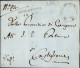 B19 - LETTERA PREFILATELICA DA CASTELGOFFREDO A CASTIGLIONE 1842 - ...-1850 Préphilatélie