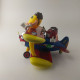 M&Ms Rare Vintage Airplane Candy Sweets Dispenser Biplane Figure M And M #5538 - Oud Speelgoed