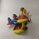 M&Ms Rare Vintage Airplane Candy Sweets Dispenser Biplane Figure M And M #5538 - Oud Speelgoed