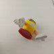 Delcampe - M&Ms Rare Vintage Airplane Candy Sweets Dispenser Biplane Figure M And M #5538 - Toy Memorabilia