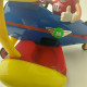 Delcampe - M&Ms Rare Vintage Airplane Candy Sweets Dispenser Biplane Figure M And M #5538 - Toy Memorabilia
