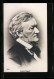 AK Portrait Richard Wagner Im Profil  - Artistas